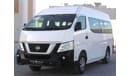 Nissan Urvan Std Nissan Urvan 2020 GCC high roof, high chair, manual gear, in excellent condition