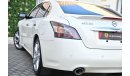 Nissan Maxima SV | 1,271 P.M  | 0% Downpayment | Low Mileage!