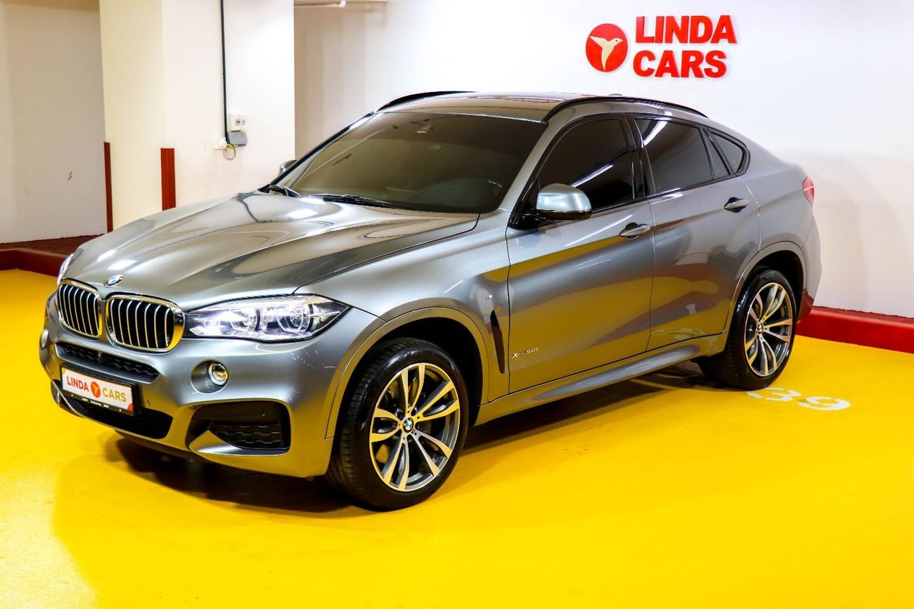 Used BMW X6 50i MKit 2017 GCC under Agency Warranty with Flexible Down