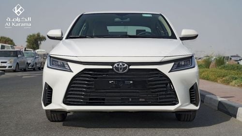 تويوتا يارس E 1.5L Petrol Engine with Automatic Transmission - GCC Specification - Touch Screen Media Player - Zer
