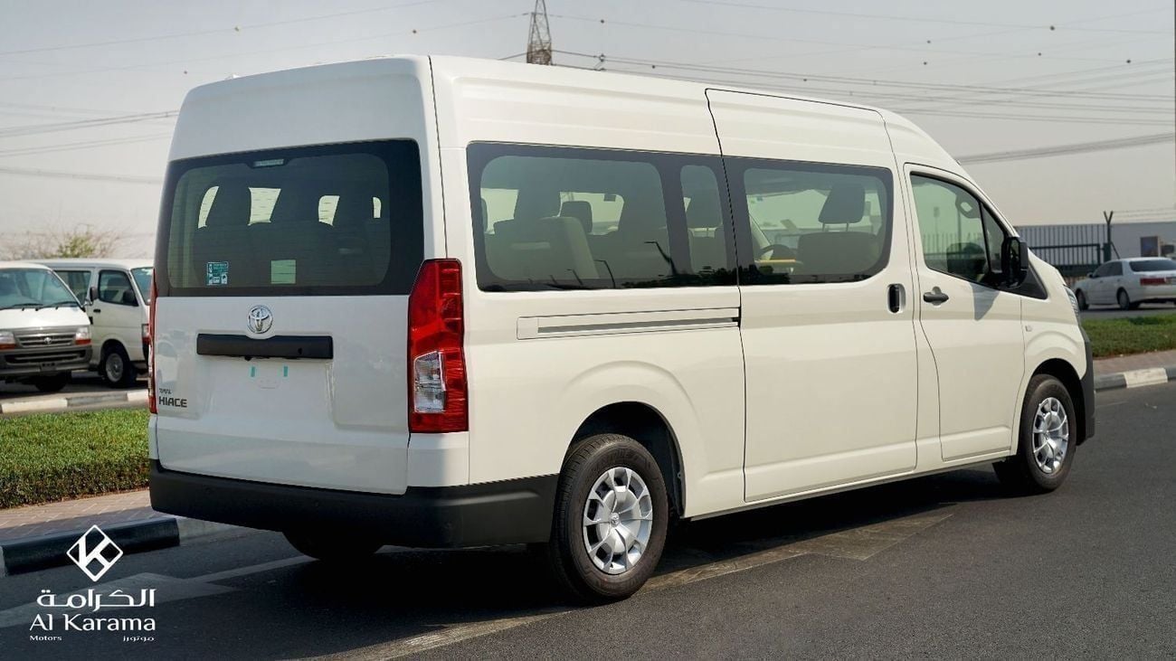 Toyota Hiace 2.8L High Roof | 13-Seater | with Sunroof | Manual |  Diesel | EXPORT