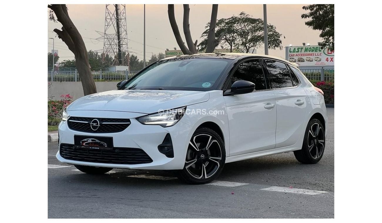أوبل كورسا OPEL CORSA 2021 GCC PANORAMIC UNDER WARRANTY FULL SERVICE HISTORY