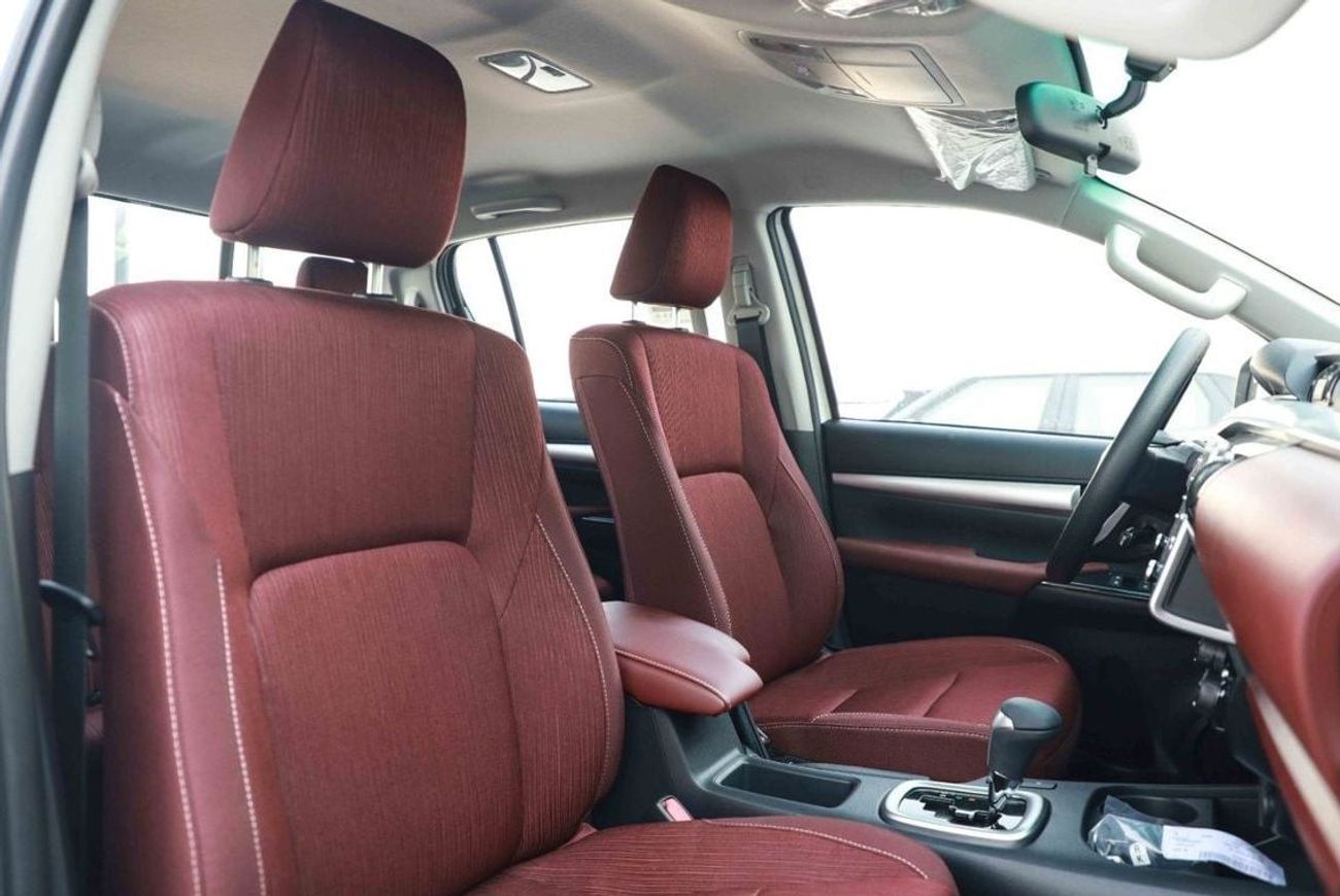 Toyota Hilux 2025 TOYOTA HILUX GLXS 2.7 - SUPER WHITE inside MAROON | Export Only