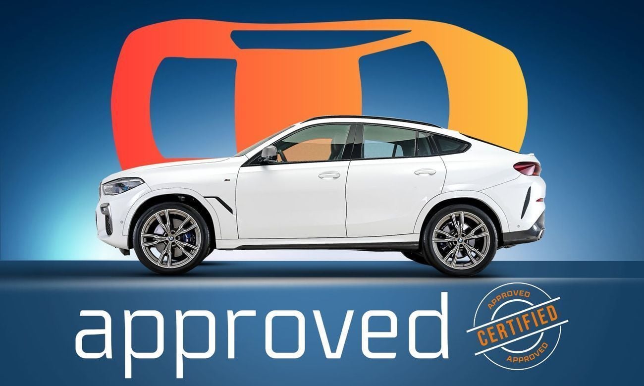 BMW X6 M 50i M50i 4.4L UAE's Very Best Example | 2 Years Free Servicing | AED 2,915 Per Month