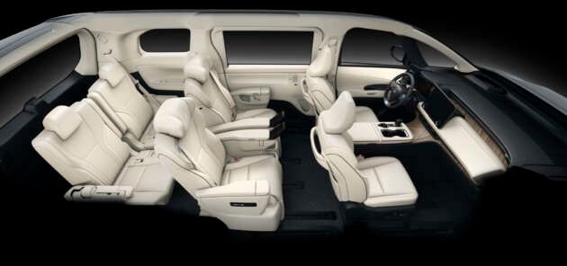 Lexus LM 350h interior - Seats