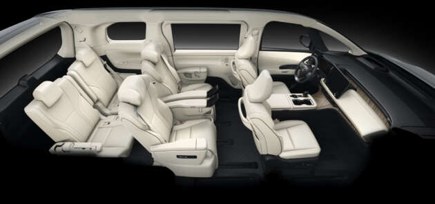 لكزس LM 350h interior - Seats