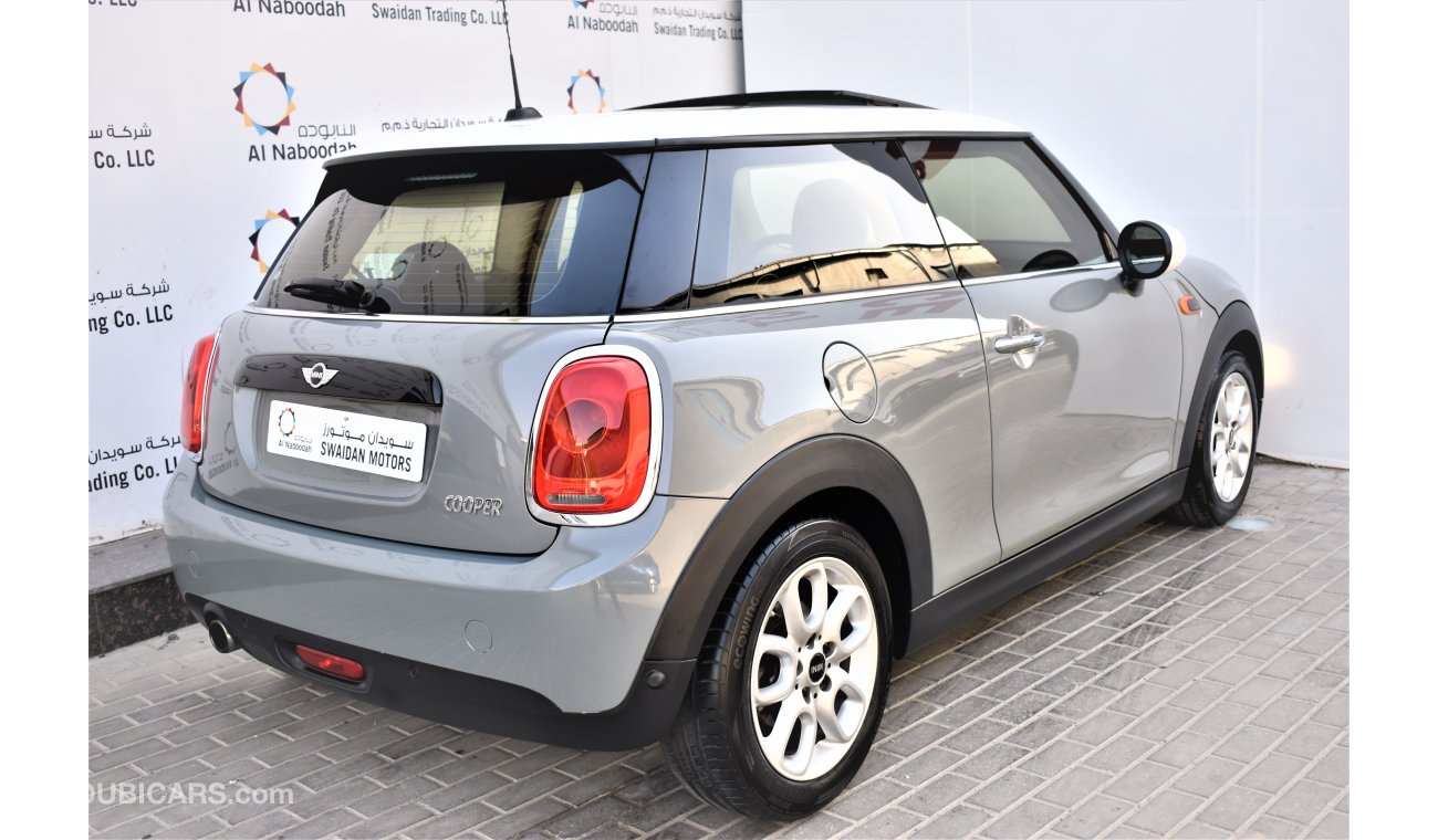 Mini Cooper S Coupé 2 DOOR 1.5L 2016 GCC DEALER WARRANTY