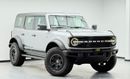 Ford Bronco Wildtrak 2.7L (5 Seater) 2022 Ford Bronco Wildtrak, 2027 Ford Warranty + Service Pack, Full Ford Ser