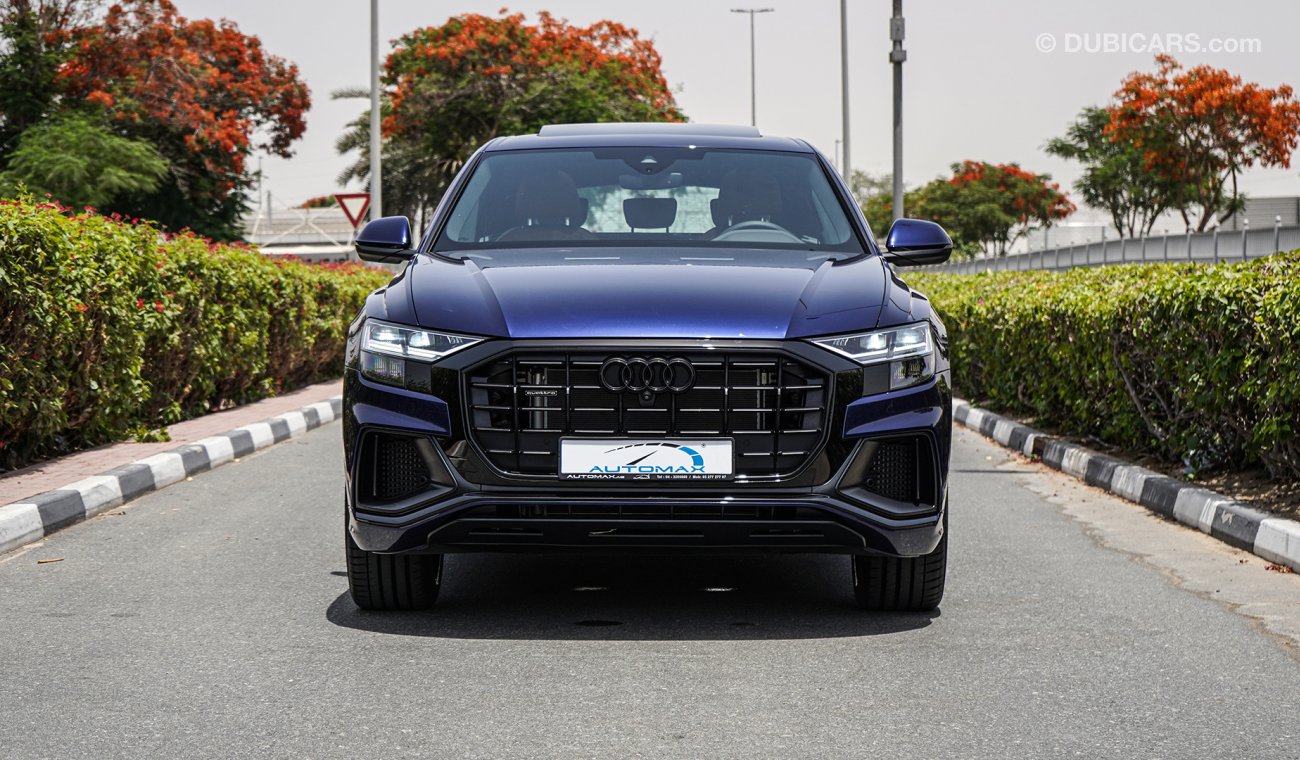 أودي Q8 3.0L V6 Quattro 55-TFSI S-Line , خليجية 2022 , 0 كم , مع ضمان 3 سنوات أو 100 كم