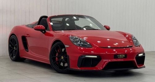 بورش 718 سبيدر 2020 Porsche 718 Spyder, Jan 2026 Porsche Warranty, Full Porsche Service History, GCC