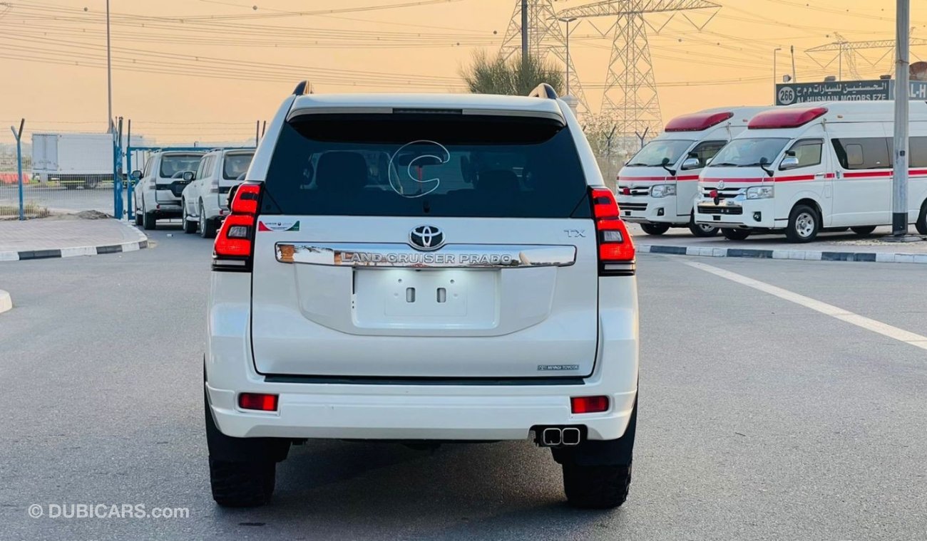 Toyota Prado 2016 Pearl White 4WD Diesel 2.8CC Off-Road Rims & Tyres [RHD] Premium Condition