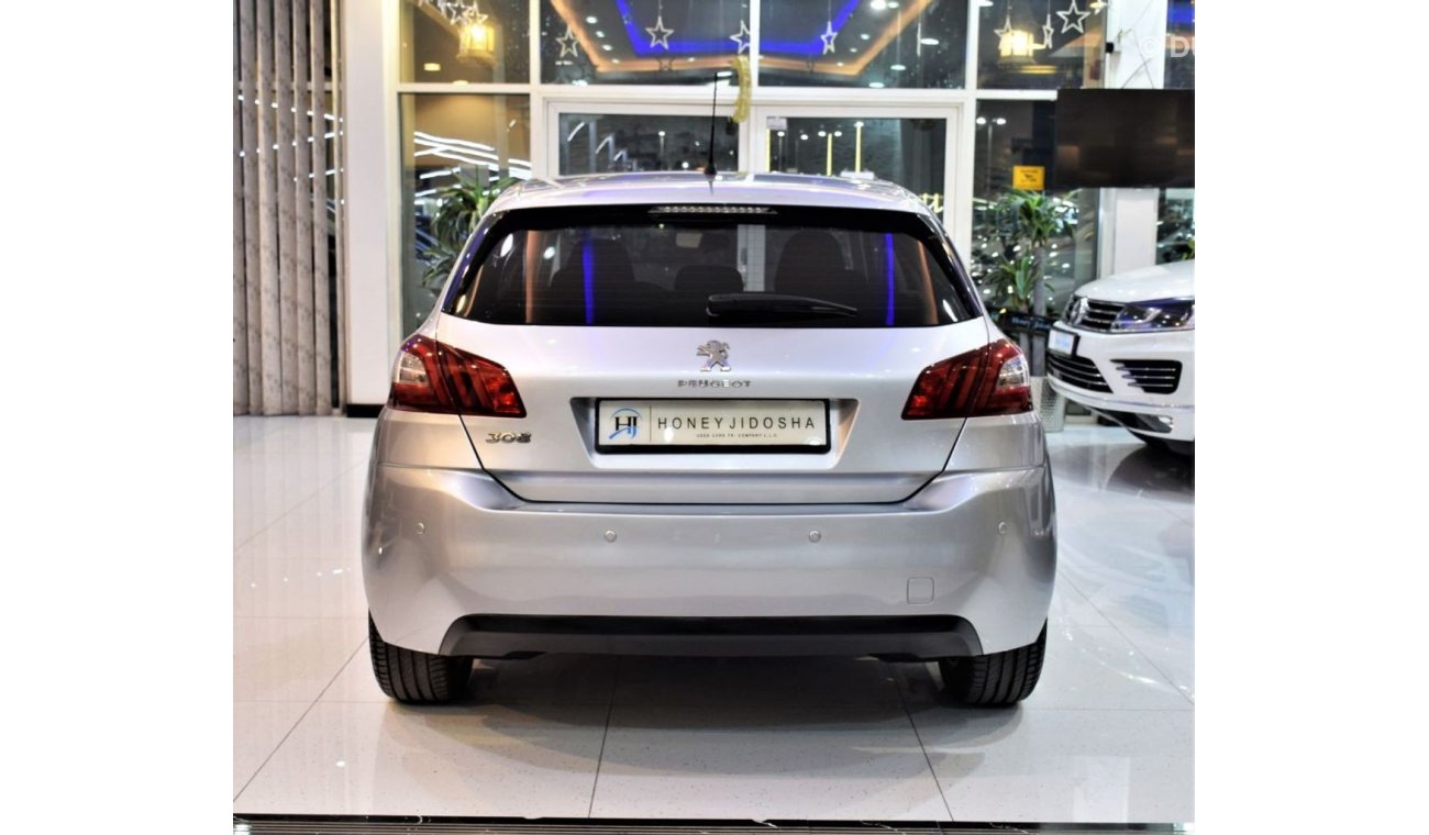 بيجو 308 SUPER NEAT & LOW MILEAGE Peugeot 308 Hatchback 2015 Model!! in Silver Color! GCC Specs