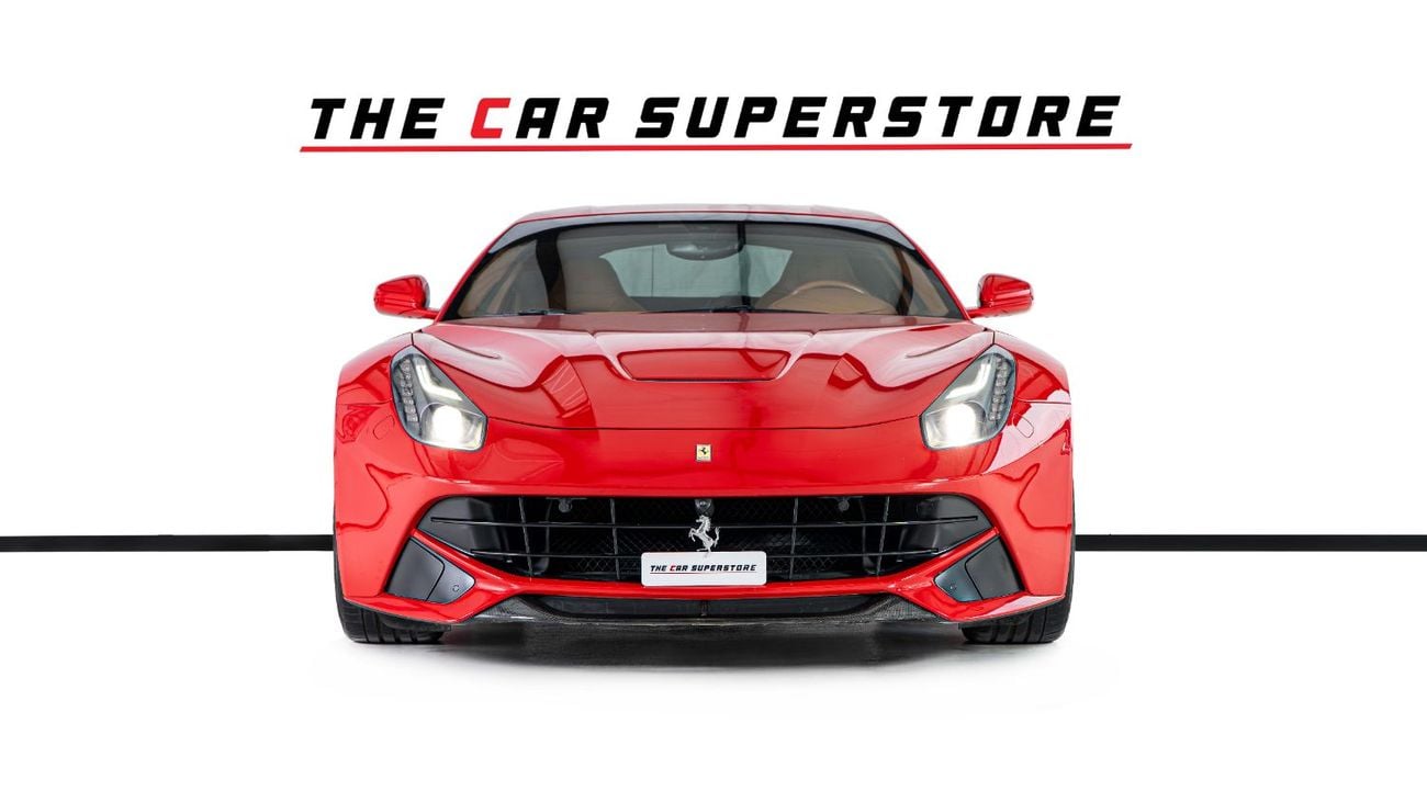 Ferrari F12 Berlinetta Std 6.3L High Specifications-Special Order-Daytona Style Seats-JBL Sound System