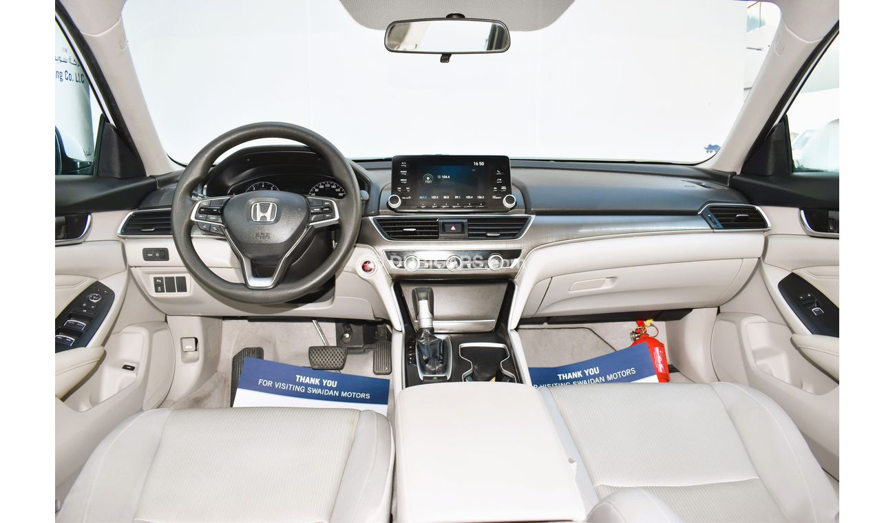 Used Honda Accord AED 1279 PM 1.5L LX GCC DEALER WARRANTY 2020 for