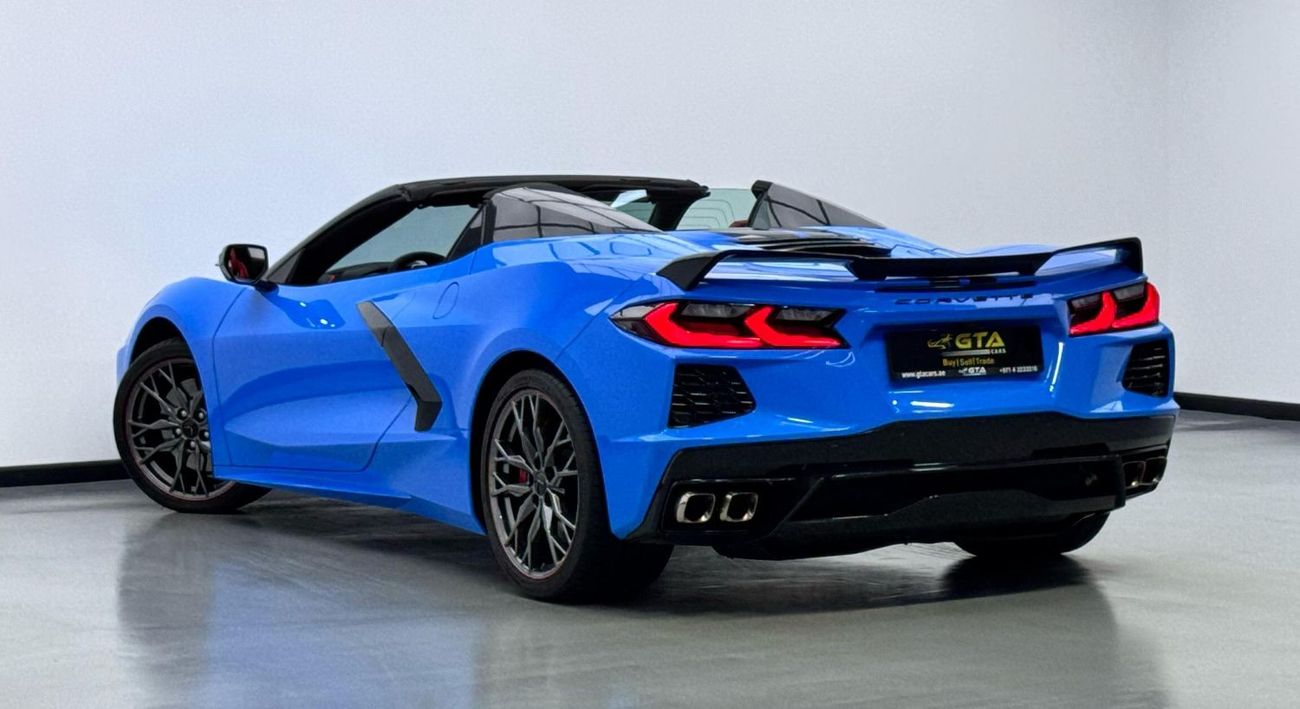 شيفروليه كورفت 3LT 6.2L (490 HP) Convertible 2024 Chevrolet Corvette Stingray Z51 3LT, 2027 Chevrolet Warranty, Ful