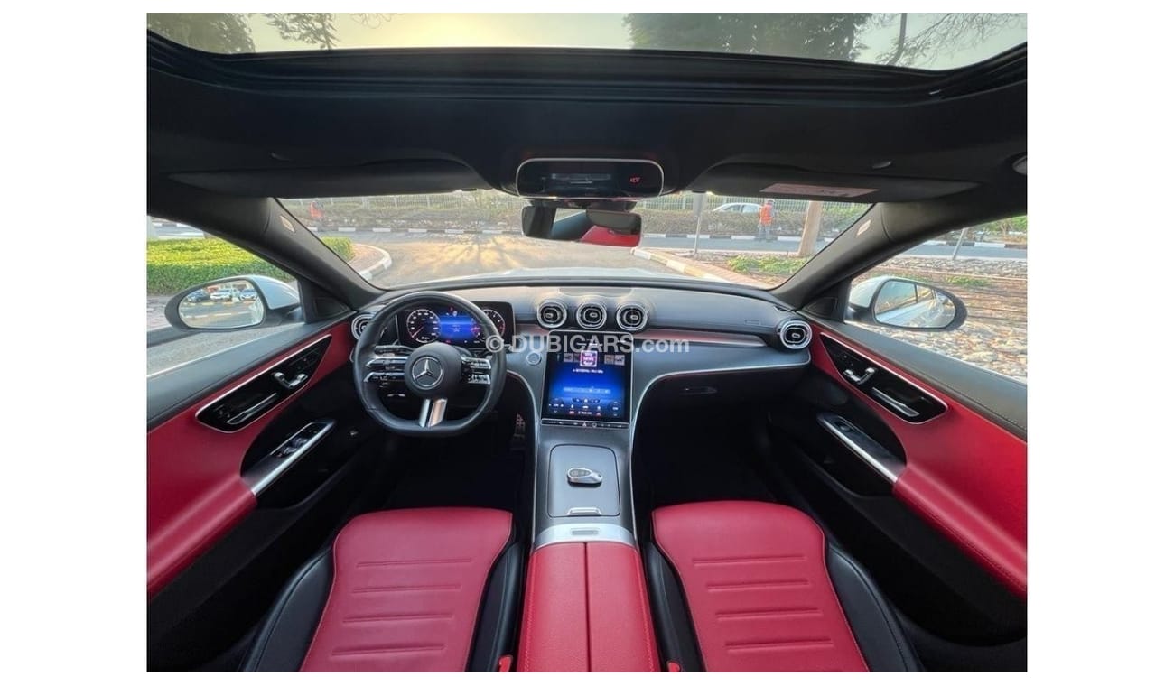 Mercedes-Benz C 200 MERCEDES BENZ C200 1.5L GCC FULL OPTIONS UNDER WARRANTY WITH CERVICE CONTRACT 2027 (