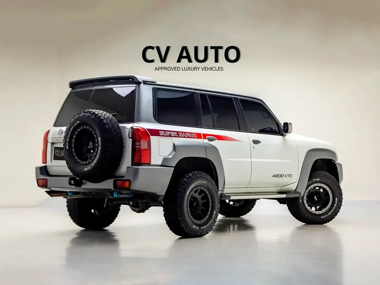 Nissan Patrol SUPER SAFARI Patrol | Super Safari | GCC Spec | Stage 1 Turbo & Performance Upgrade+Off-Road PKG