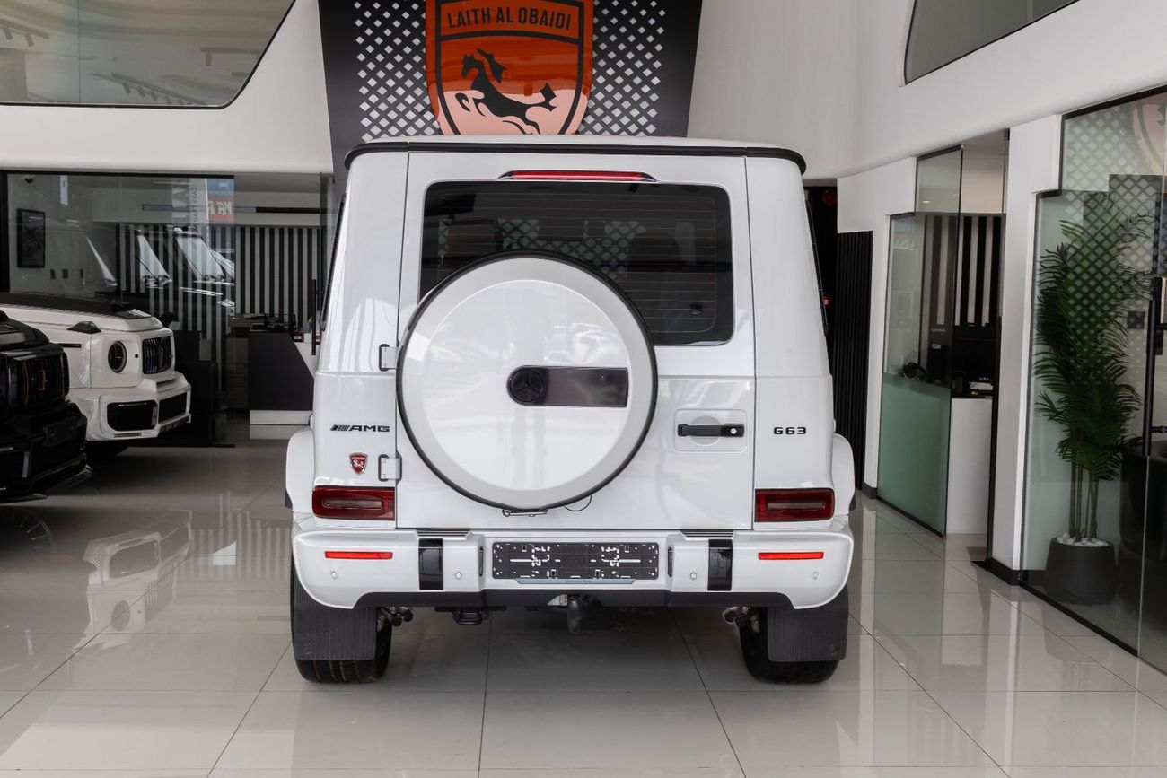 مرسيدس بنز G 63 AMG Mercedes G63-Carbon Fiber-Fully Loaded-Rear Entertainment Screens 2024-2 Years Gargash Auto Warranty