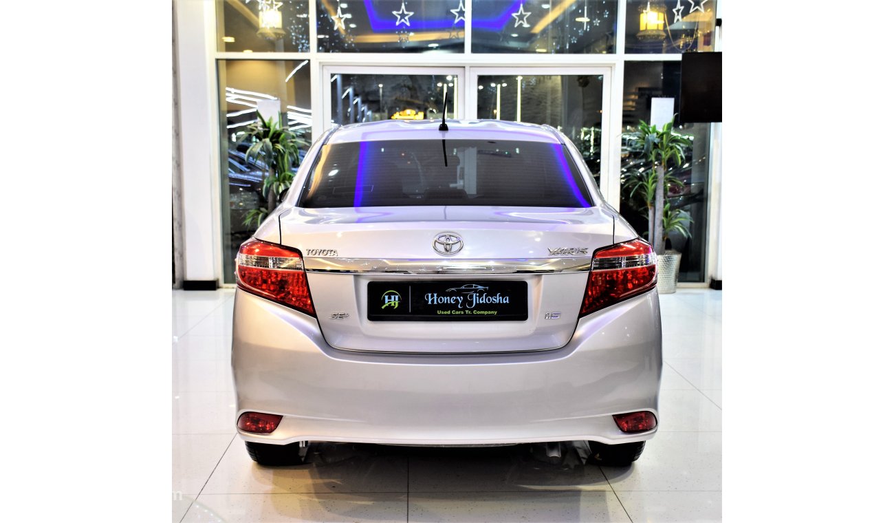 Toyota Yaris ONLY 38000KM !! AMAZING Toyota Yaris 2016 Model!! in Nice Silver Color! GCC Specs