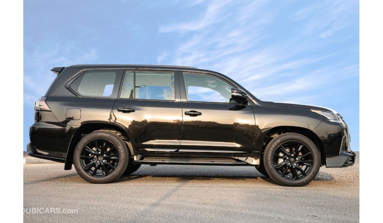 Lexus LX570 Black Edition 5.7L Petrol with Radar Cruise , Lane Change Assist, Wireless Charging and 4 Zone Auto 