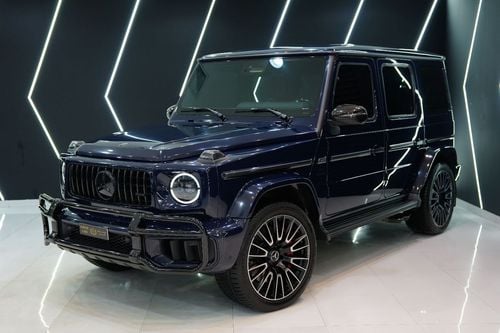 Mercedes Benz G63 AMG 4MATIC SUV Double Night Package, Carbon Fiber Pack, Gargash Warr + Serv!!
