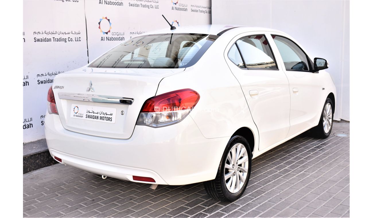 Mitsubishi Attrage AED 590 PM | 1.2L GLX GCC DEALER WARRANTY