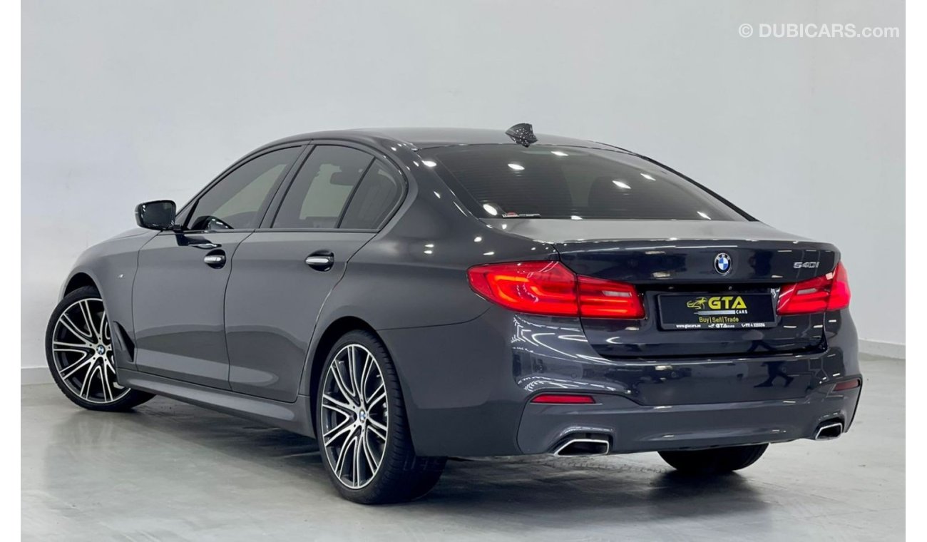 بي أم دبليو 540 2018 BMW 540i M-Kit, BMW Warranty 2023, BMW Service Contract 2023, Low Kms, GCC