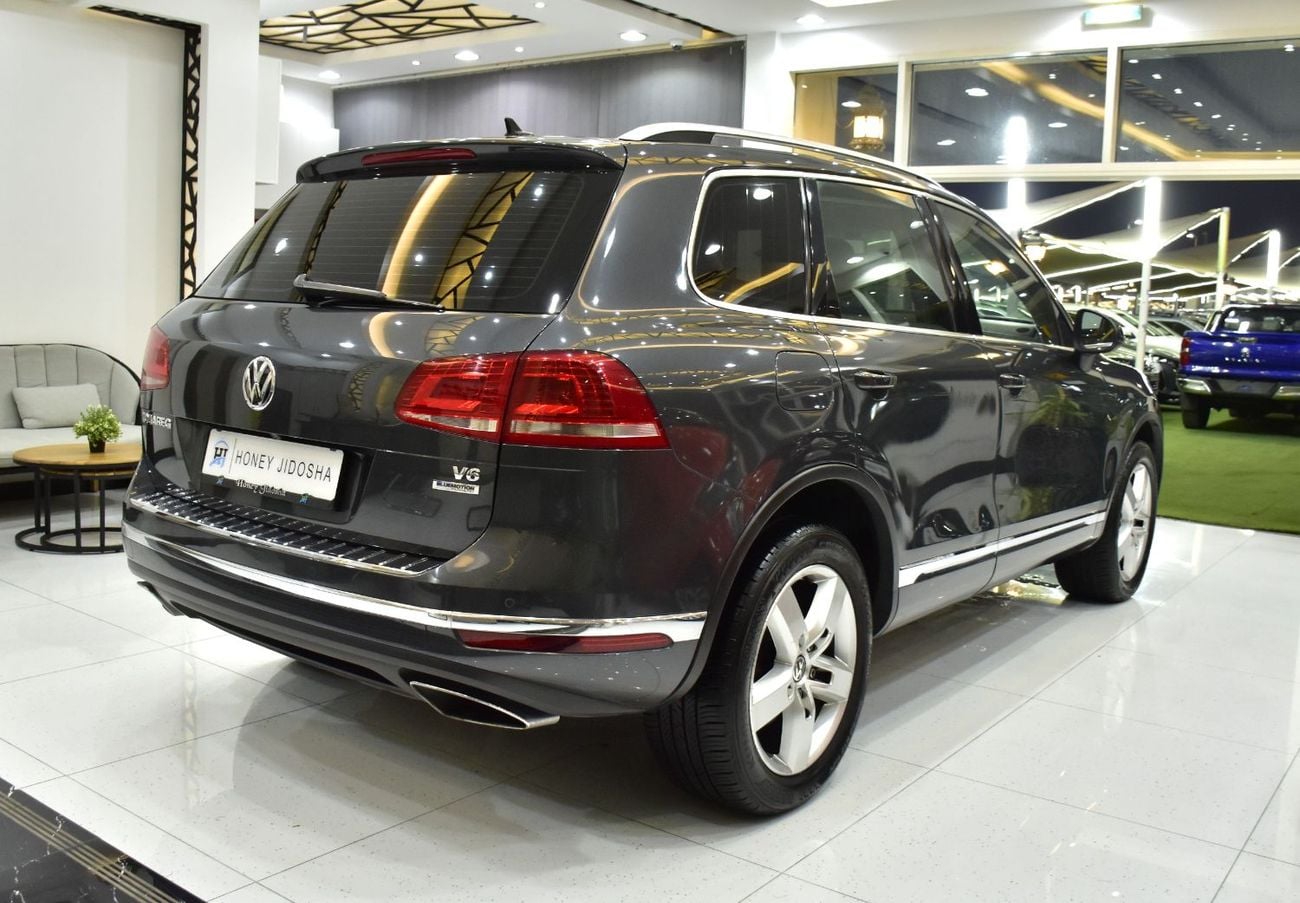 Volkswagen Touareg EXCELLENT DEAL for our Volkswagen Touareg ( 2016 Model ) in Grey Color GCC Specs