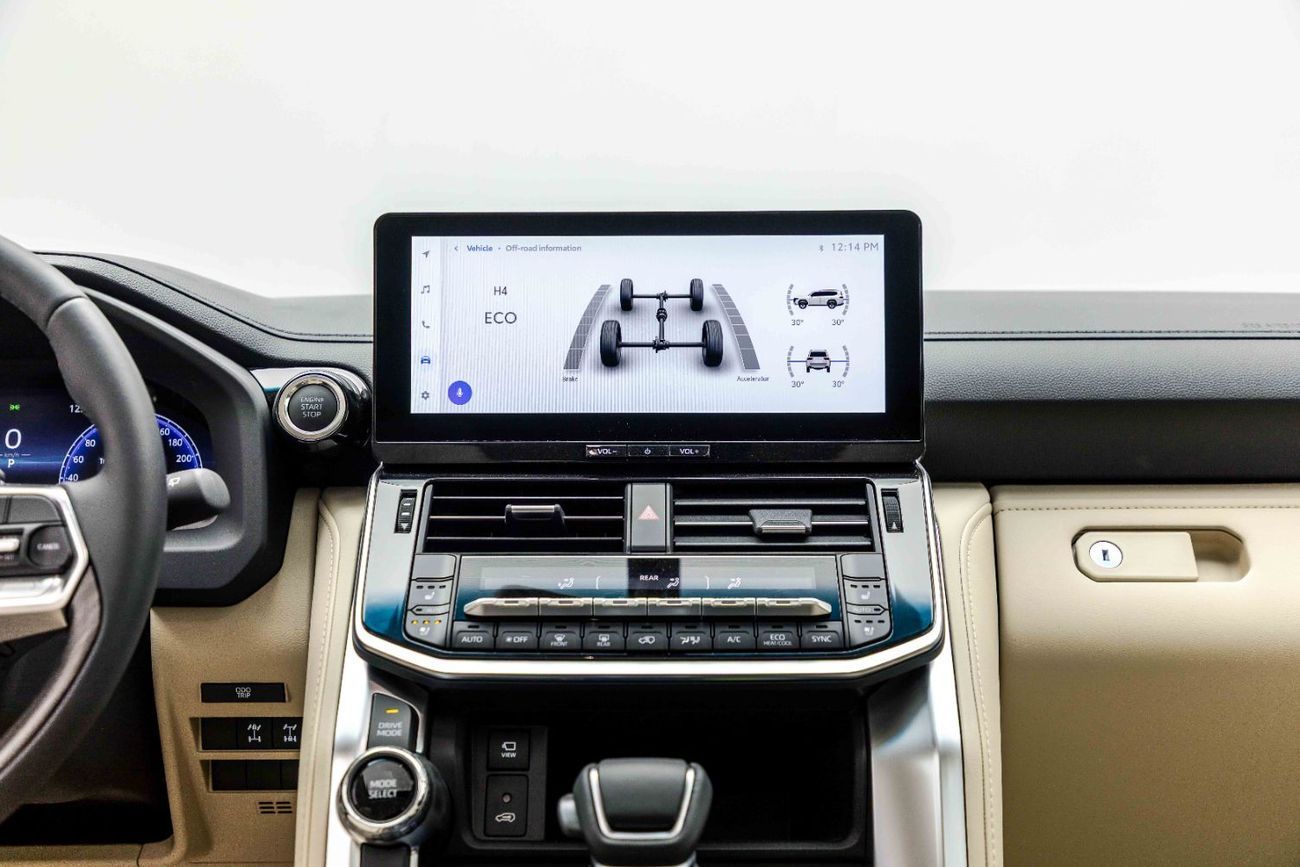 تويوتا لاند كروزر VX HI 3.5L - White Pearl Inside Beige | Export Only