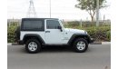 Jeep Wrangler 2016/ SPORT/GCC/FULL JEEP SERVICE HISTORY /100%ORIGINAL PAINT/صبغة وكالة