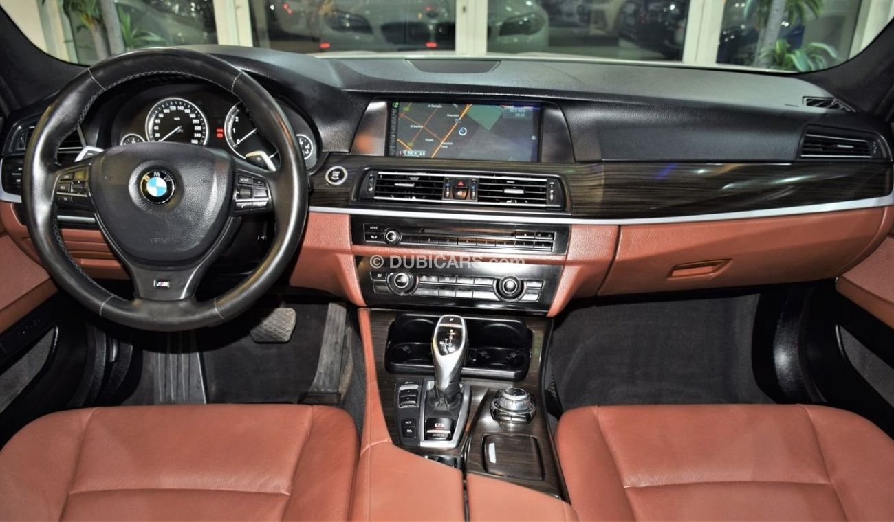 بي أم دبليو 530i EXCELLENT DEAL for our BMW 530i 2013 Model!! in White Color! GCC Specs