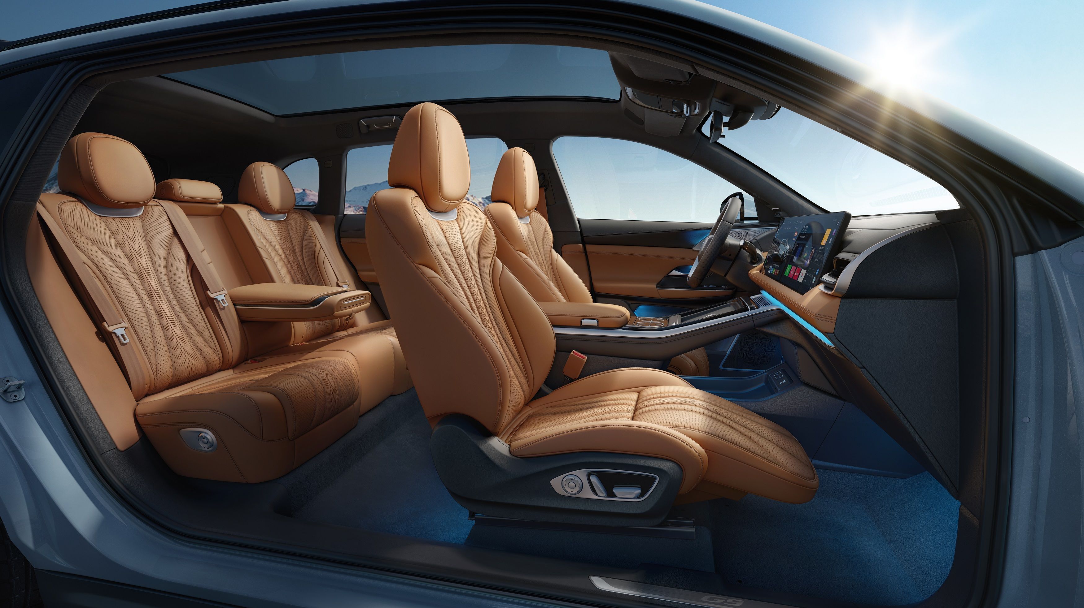 اكس بنغ G9 interior - Seats