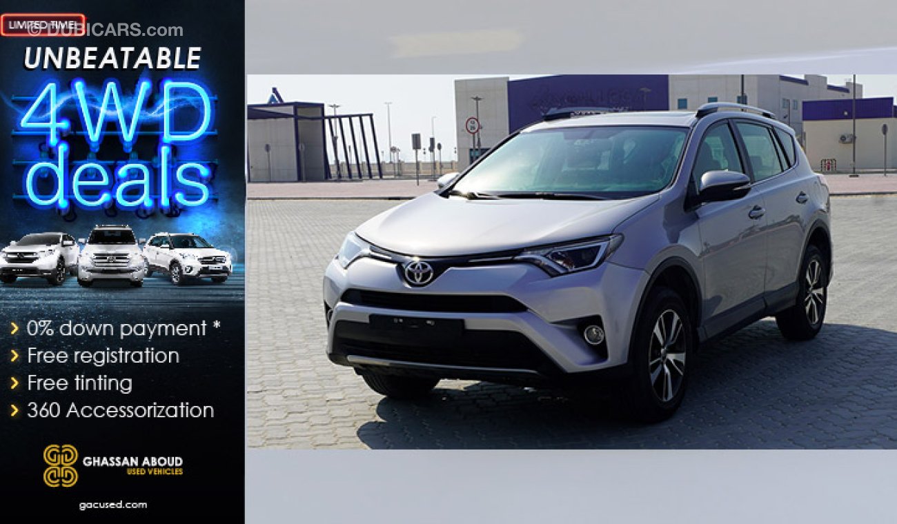 تويوتا راف ٤ CERTIFIED VEHICLE WITH WARRANTY & DELIVERY OPTION: TOYOTA RAV 4(GCC SPECS)FOR SALE(CODE : 1112)