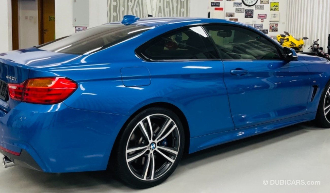 BMW 440i GCC .. FSH .. Warranty .. Original Paint .. Perfect Condition