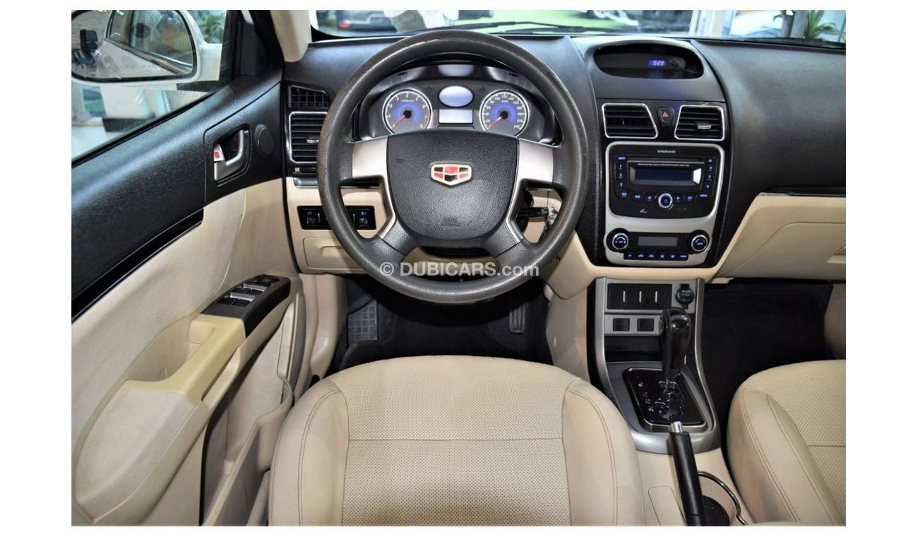 جيلي إمجراند 7 AED 254 Per Month / 0% D.P | Geely Emgrand 7 ( 2015 Model! ) in White Color! GCC Specs