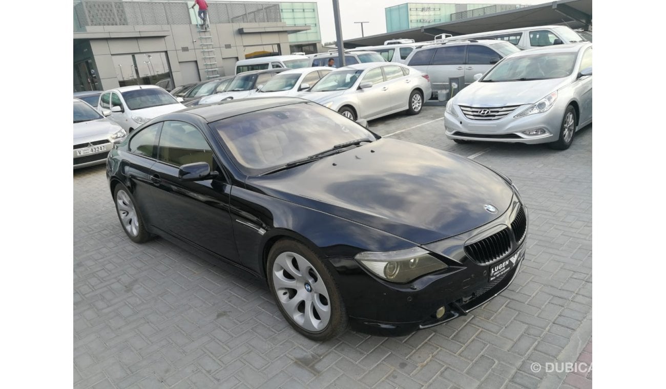 BMW 645 BMW 645i model 2005 GCC