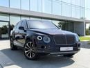 Bentley Bentayga STD AED 3,990 P.M | 0% down payment | bentley bentayga | 6.0l w12 | 2017 | gcc specs