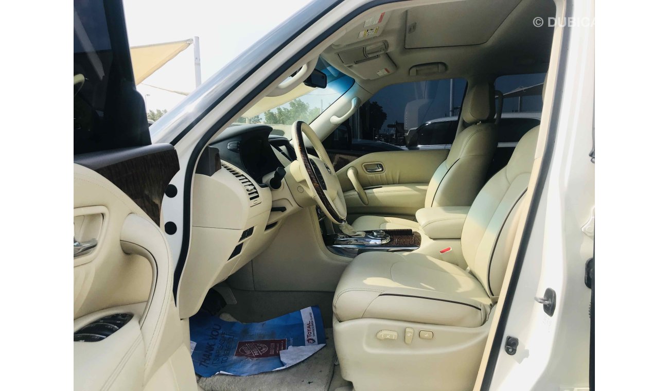 Nissan Patrol ماكينه كبيره رقم 2 سياره نظيفه جدا بحاله ممتازه بدون حوادث ضمان شاسيه جير ماكينه