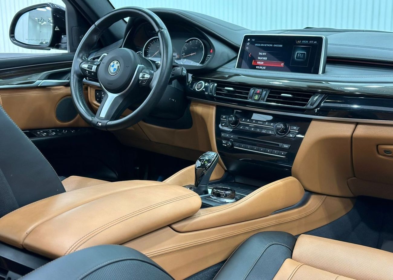 بي أم دبليو X6 50i M سبورت 2018 BMW X6 xDrive50i M-Sport, Dec 2025 BMW Service Pack, Warranty, Full BMW Service His