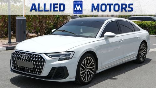 أودي A8 2024 AUDI A8 L 55-TFSI 3.0L quattro 340hp GCC With WNTY + SRVC