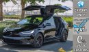 Tesla Model X Plaid TRI Motor 1020HP , 2023 GCC , 0Km , (ONLY FOR EXPORT) Exterior view