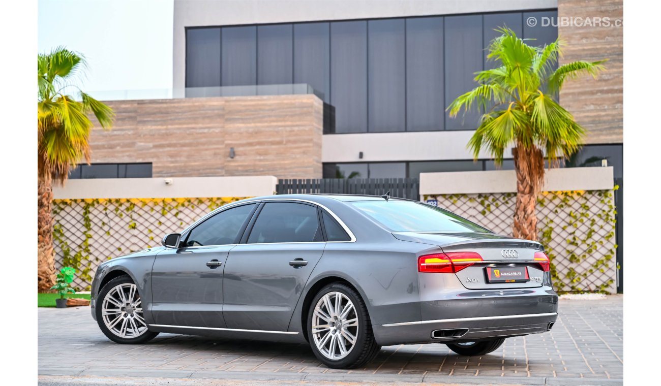 أودي A8 L 50 TFSI | 2,428 P.M | 0% Downpayment | Perfect Condition!