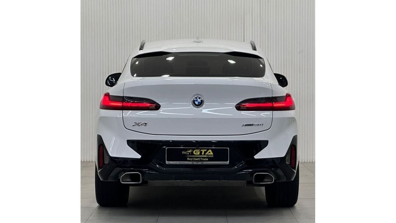 BMW X4 xDrive 30i BMW X4 XDrive30i, 2025 Warranty + Service Contract, Full Agency Service History, GCC