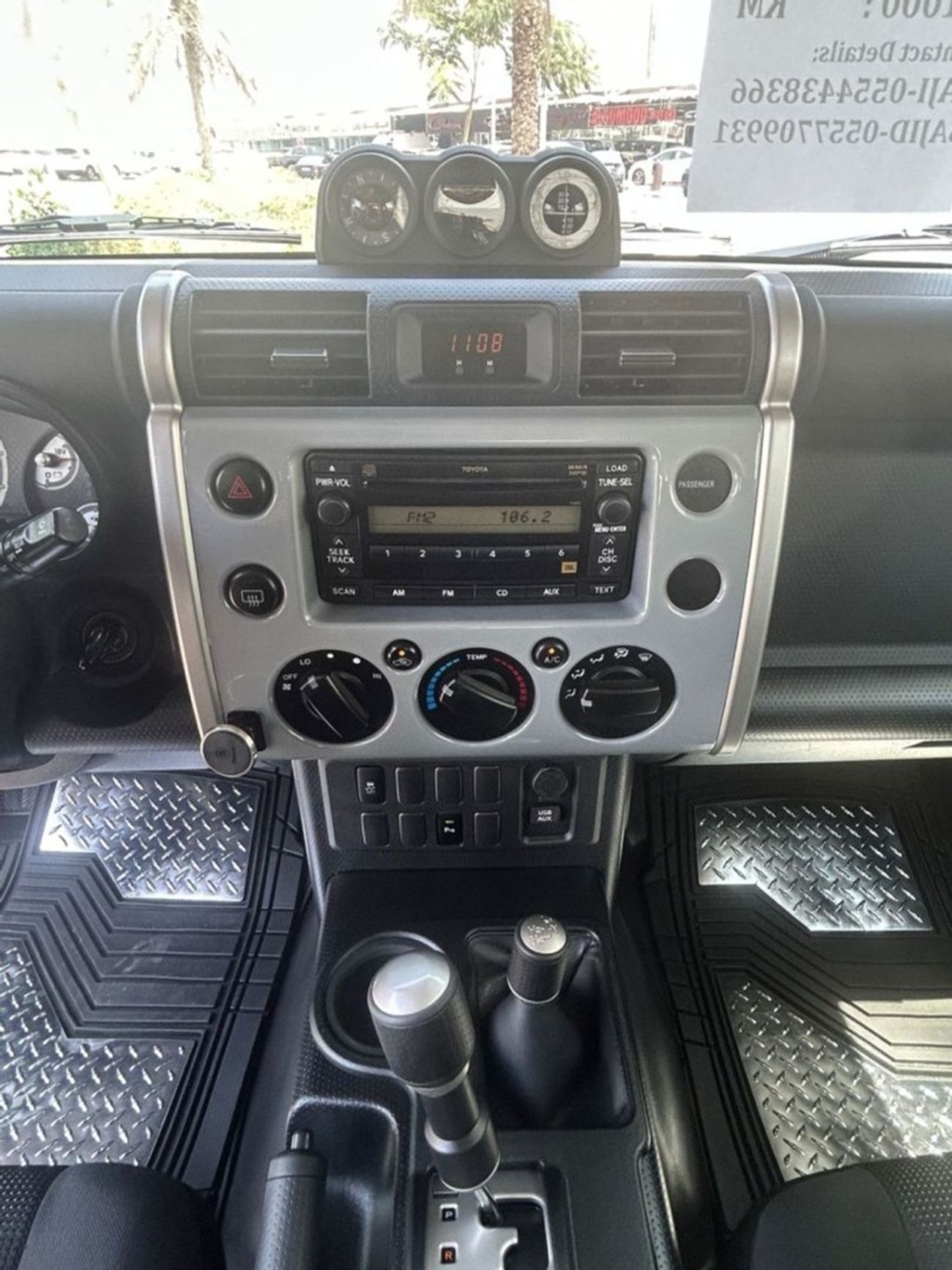 Toyota FJ Cruiser FJ1 Final Edition 4.0L 2022 GCC LOW MILEAGE SINGLE OWNER IN MINT CONDITION