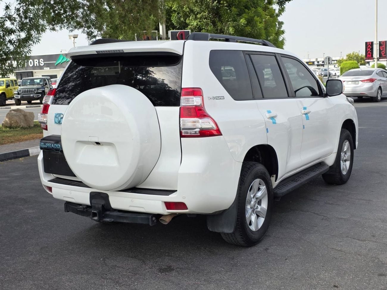 تويوتا برادو TX-L original shape 2016 model 2,8 liter ,right hand drive ,diesel ,only for export
