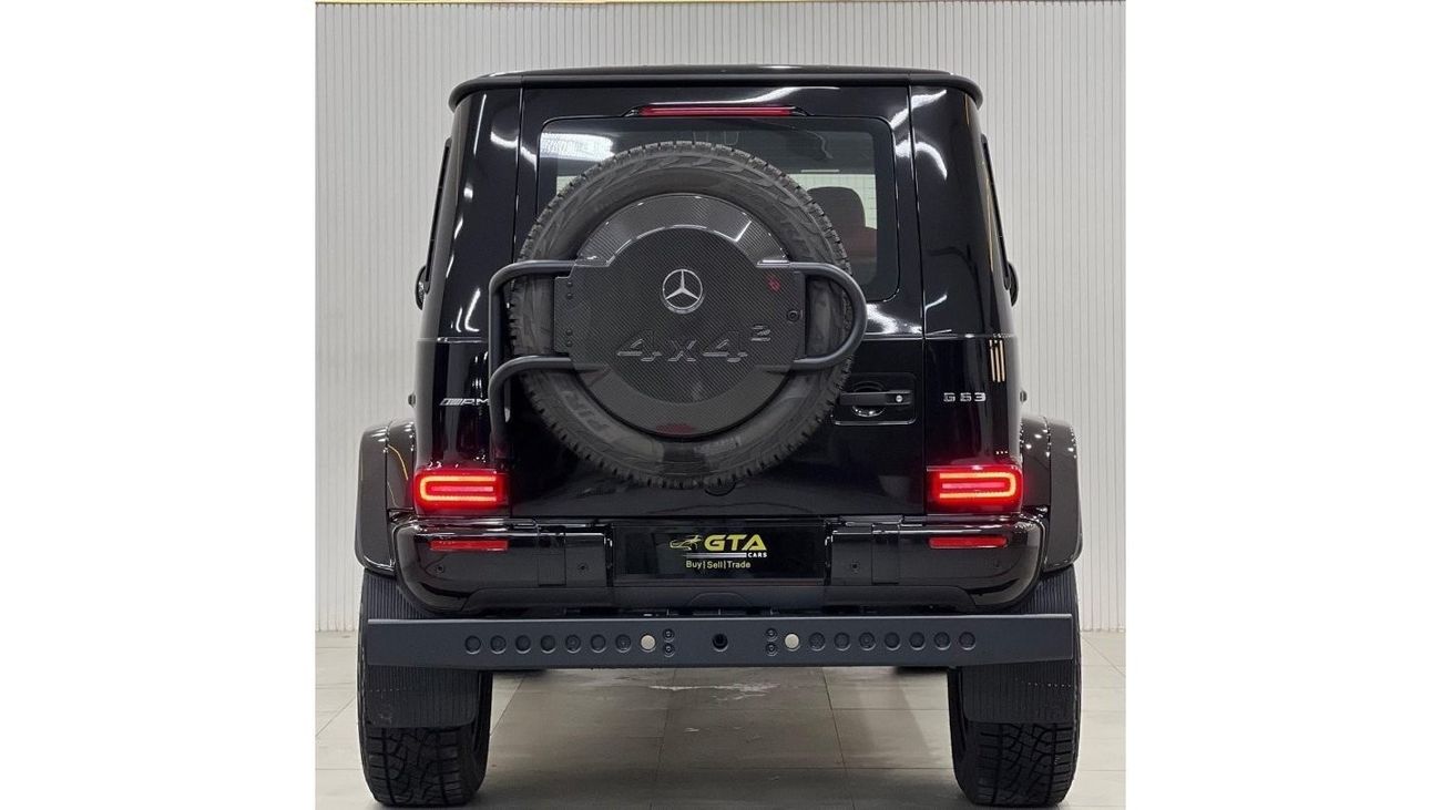 مرسيدس بنز G 63 AMG 4X4² *Brand New* 2022 Mercedes Benz G63 AMG 4x4 Night Package, 5 Year Mercedes Warranty+Service Pack, GCC