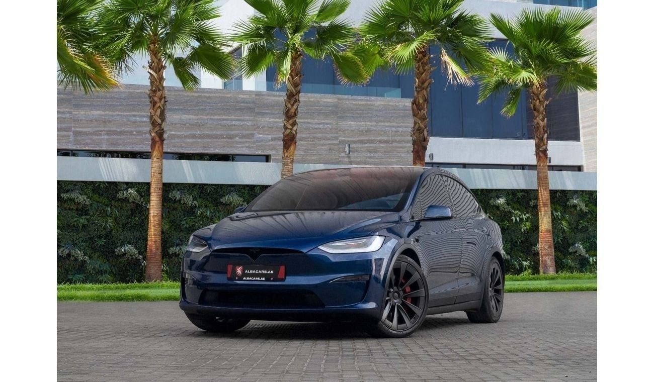 تسلا موديل اكس Plaid  | 6,560 P.M  | 0% Downpayment | Agency Warranty!