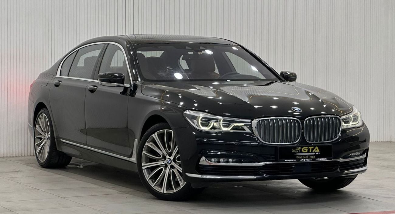 BMW 740Li Exclusive 2016 BMW 740li Carbon Core, BMW Service Contract, Full Options, Low Kms, GCC