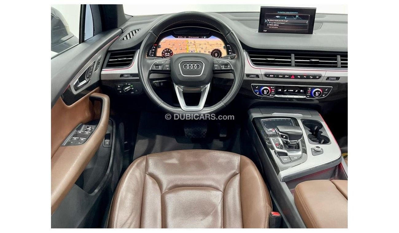Audi Q7 45 TFSI quattro 2019 Audi Q7 45TFSI, Full Service History, Warranty, GCC