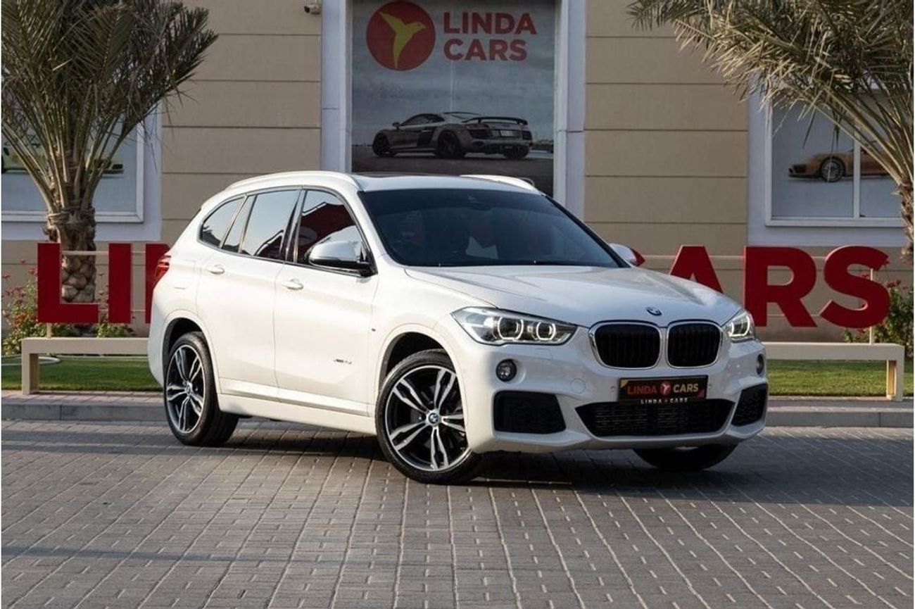بي أم دبليو X1 xDrive 25i M Sport 2.0L BMW X1 xDrive25i M-Sport 2018 GCC under Agency Warranty with Flexible Down-P